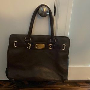 Gorgeous Michael Kora purse with gold hardware